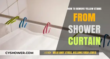 Effective Ways to Remove Yellow Stains from Your Shower Curtain