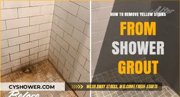 Effective Ways to Remove Yellow Stains from Shower Grout Easily