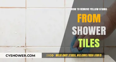 Effective Ways to Remove Yellow Stains from Shower Tiles