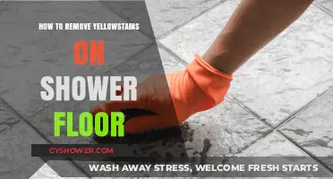 Effective Ways to Remove Yellow Stains from Your Shower Floor