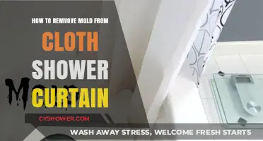 Effective Ways to Remove Mold from Cloth Shower Curtains