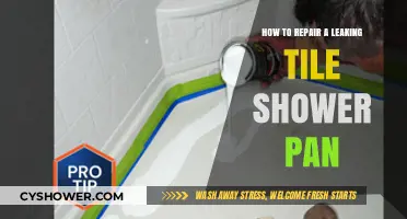 Fixing a Leaking Tile Shower Pan: Step-by-Step Repair Guide