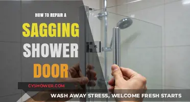 Fix Your Sagging Shower Door: Easy DIY Repair Guide