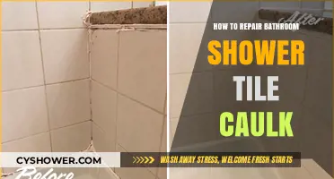 Easy Steps to Repair and Refresh Bathroom Shower Tile Caulk