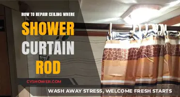 Fixing Ceiling Damage from Shower Curtain Rod: A Step-by-Step Guide