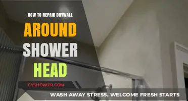 Easy Steps to Repair Drywall Damage Around Your Shower Head