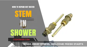 Fix Your Shower's Hot Water Stem: A Step-by-Step Repair Guide