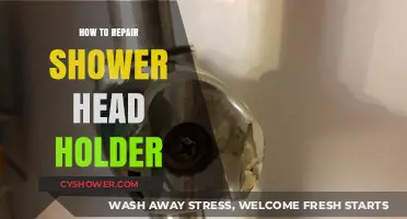 Fix Your Shower Head Holder: A Simple DIY Repair Guide