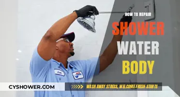 Easy DIY Guide to Fixing Your Shower Water Body Issues