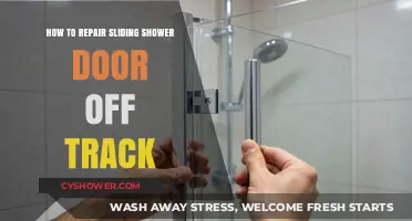 Quick Fix: Realigning Your Sliding Shower Door Off Track Easily