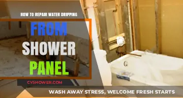 Fixing Shower Panel Leaks: A Step-by-Step Repair Guide