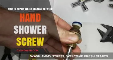 Fixing Hand Shower Screw Leaks: A Step-by-Step Repair Guide