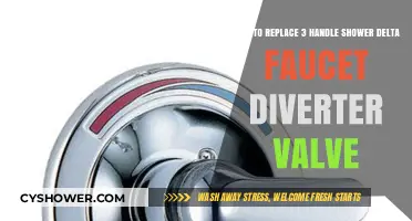 Replacing a 3-Handle Delta Shower Faucet Diverter Valve: Step-by-Step Guide