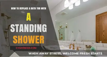 Transform Your Bathroom: Step-by-Step Guide to Replacing a Bathtub with a Standing Shower