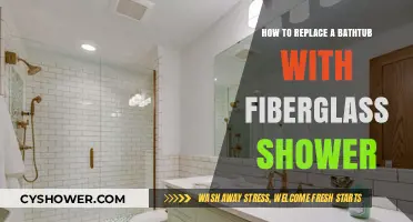 Upgrade Your Bathroom: Replace Bathtub with Fiberglass Shower Guide