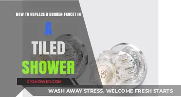DIY Guide: Replacing a Broken Faucet in Your Tiled Shower