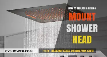 Easy DIY Guide: Replacing Your Ceiling Mount Shower Head Step-by-Step