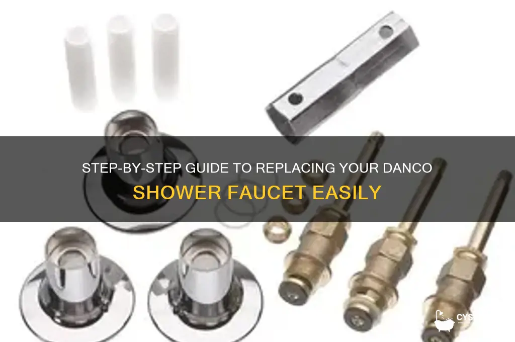 how to replace a danco shower faucet
