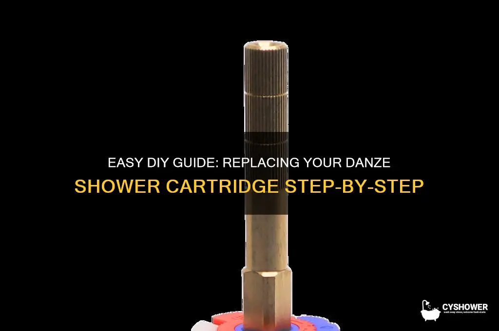 how to replace a danze shower cartridge