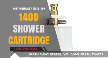 Easy DIY Guide: Replacing Delta 1300/1400 Shower Cartridge Step-by-Step