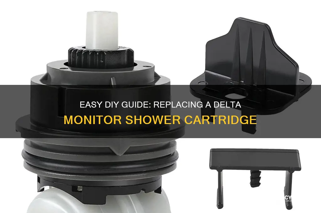 how to replace a delta monitor shower cartridge
