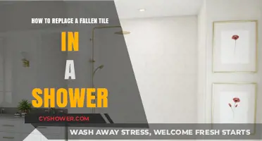 Quick Fix: Replacing a Fallen Shower Tile in Simple Steps