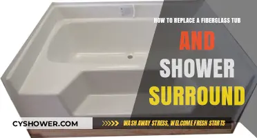 DIY Guide: Replacing Fiberglass Tub and Shower Surround Easily