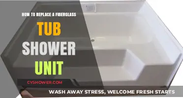 DIY Guide: Replacing a Fiberglass Tub Shower Unit Step-by-Step