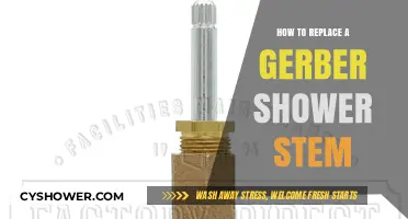 Easy DIY Guide: Replacing a Gerber Shower Stem Step-by-Step