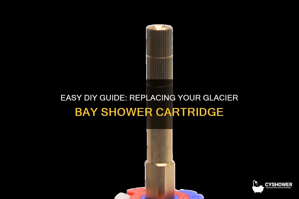 how to replace a glacier bay shower cartridge