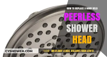 Easy DIY Guide: Replacing Your Handheld Peerless Shower Head