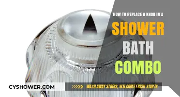 Easy DIY Guide: Replacing a Shower Bath Combo Knob Quickly