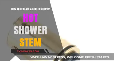 Easy DIY Guide: Replacing Kohler 412202 Hot Shower Stem