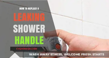 Fix Your Leaky Shower Handle: A Step-by-Step Replacement Guide