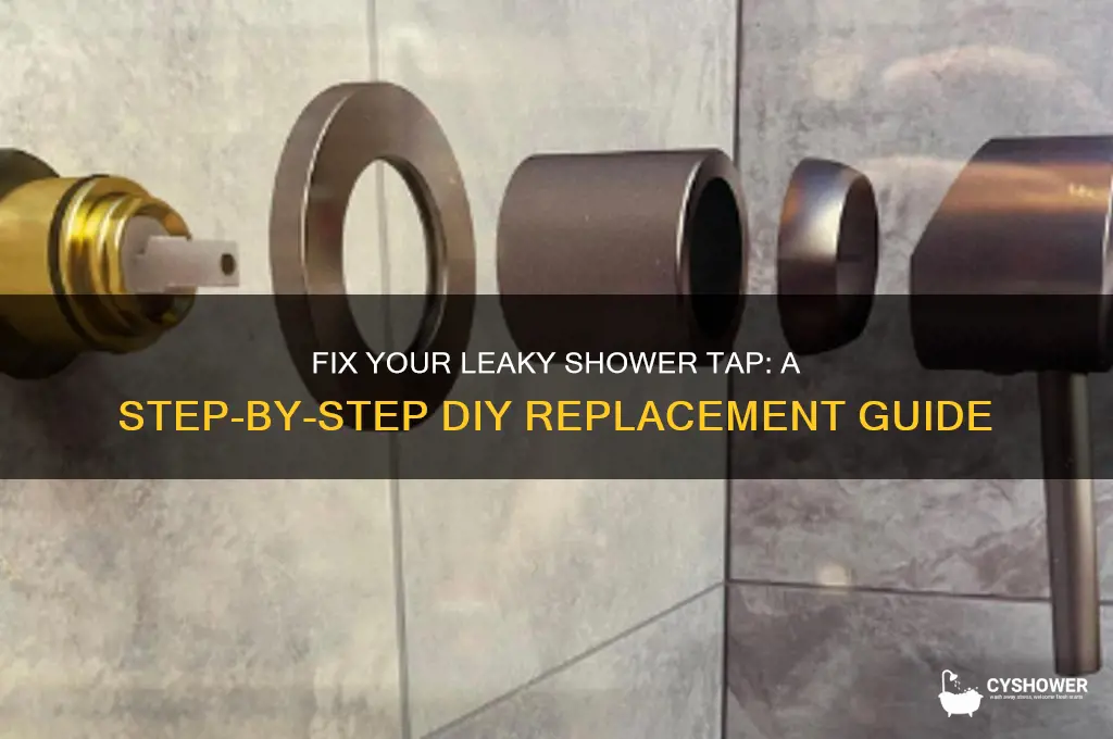 how to replace a leaking shower tap