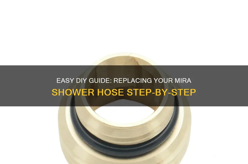 how to replace a mira shower hose