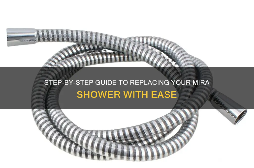 how to replace a mira shower
