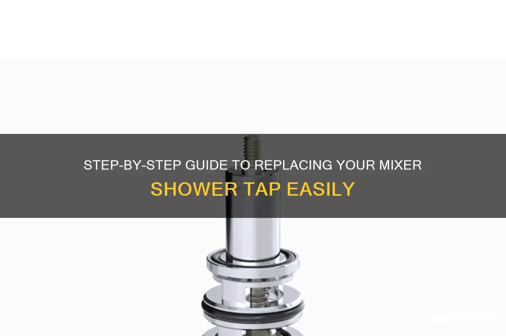 how to replace a mixer shower tap