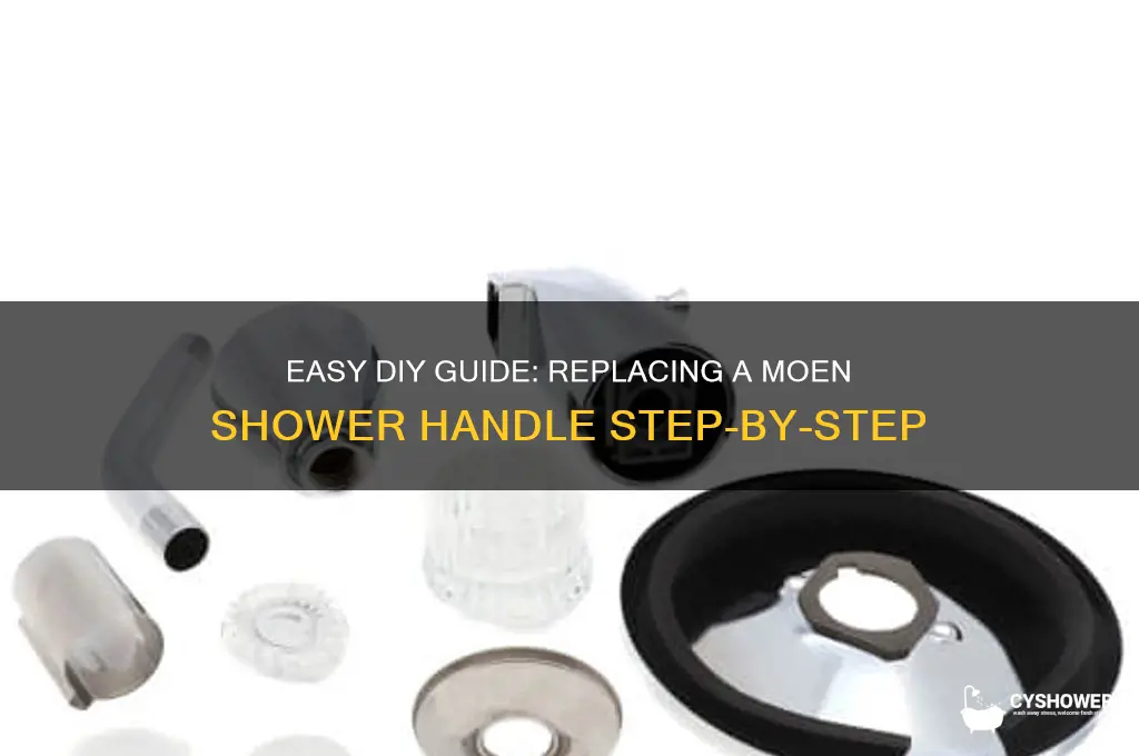 how to replace a moen shower handle
