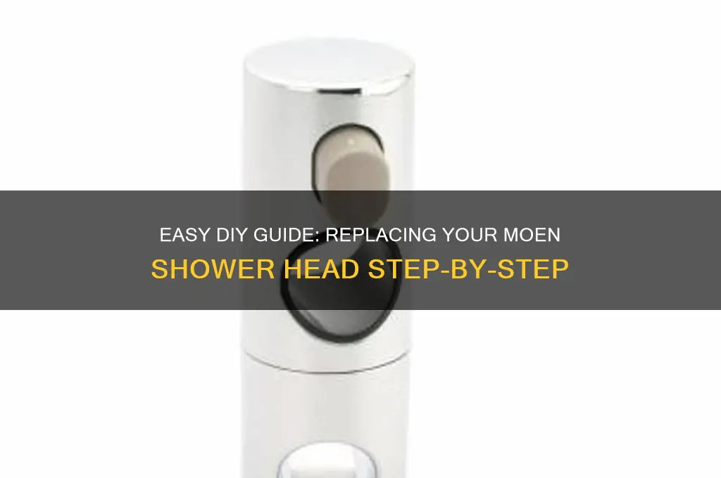 how to replace a moen shower head