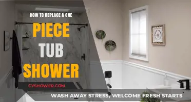 DIY Guide: Replacing a One-Piece Tub Shower Step-by-Step
