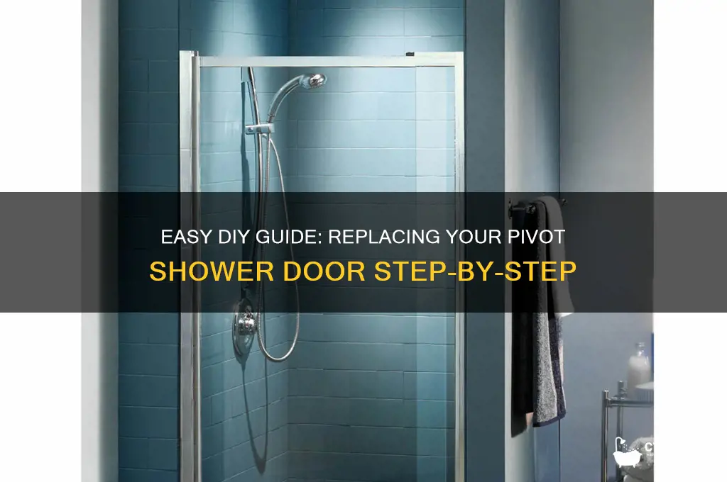 how to replace a pivot shower door