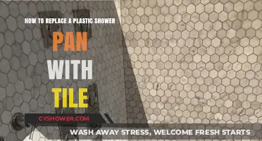 Upgrade Your Shower: Replace Plastic Pan with Tile in Easy Steps