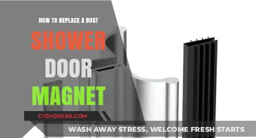DIY Guide: Replacing a Rusted Shower Door Magnet Easily