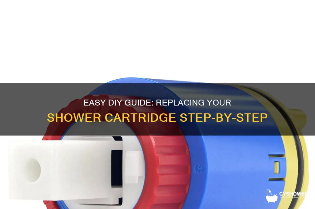 how to replace a shower cartridge