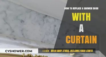 Easy DIY Guide: Replacing Your Shower Door with a Curtain