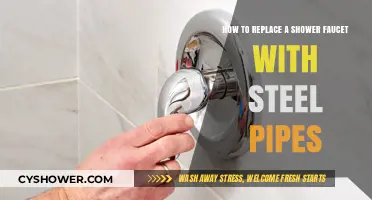DIY Guide: Replacing a Shower Faucet with Steel Pipes