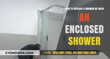 Upgrade Your Bathroom: Replace Shower Kit with Enclosed Shower Guide