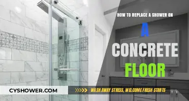 Step-by-Step Guide to Replacing a Shower on Concrete Floors