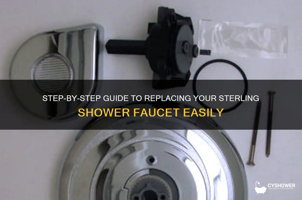 how to replace a sterling shower faucet
